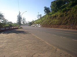 De BR-459 in Piranguinho (MG)