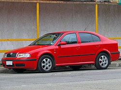 Modernizovaná Octavia 1. generace z let 2000–2010