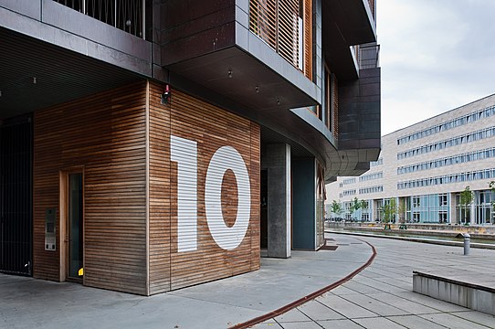 Outside view of the Tietgenkollegiet students' residence.