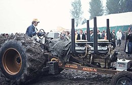 Tractror pulling Flevohof 1977