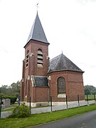 Le chevet de l'église.