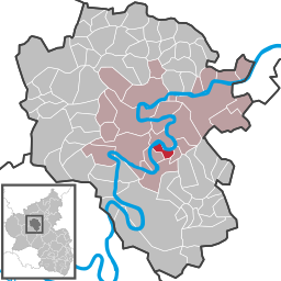 Läget för Briedern i Landkreis Cochem-Zell