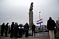 Herdenking koopvaardij oorlogsslachtoffers te Amsterdam