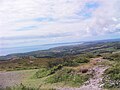 Sommet du Ménez-Hom : point de vue vers le sud-ouest (Baie de Douarnenez et Cap de la Chèvre)