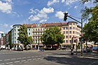 Blick von der Südseite auf die Häuser Oranienstraße 10–14