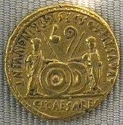 Aureus frappé à Lugdunum