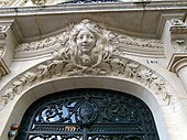 Mascaron Art Nouveau din Paris