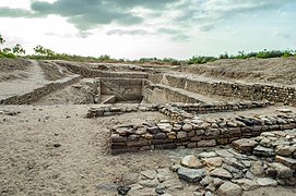 Dholavira, un des sites majeurs de la civilisation indusienne, classé au patrimoine mondial de l'Humanité par l'Unesco.