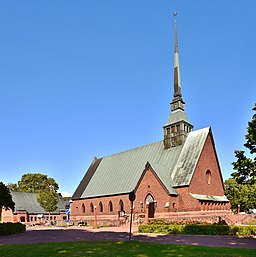 Mariehamns stadskyrka. Augusti 2019.