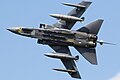 RAF Tornado GR4 (ZA597) at an English air display, with wings swept