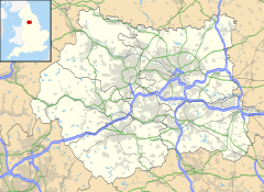 Notton is located in West Yorkshire