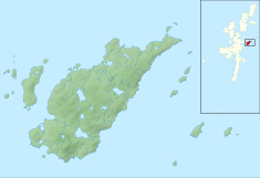 Pettigarths Field Cairns is located in Shetland