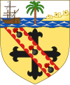 Coat of arms used after the Battle of the Nile. An example of debased heraldry.[305]