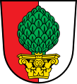 Emblem of Augsburg (coat of arms) Main category: Coats of arms of Augsburg  See also category: Augsburger Zirbelnuss.