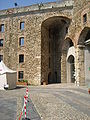 Ingresso degli uffici comunali in piazzale del Maschio