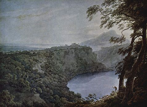 Lago di Nemi e Genzano, 1777