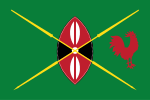 Präsidenten-Flagge von Daniel arap Moi