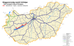 A Székesfehérvár–Tapolca-vasútvonal útvonala