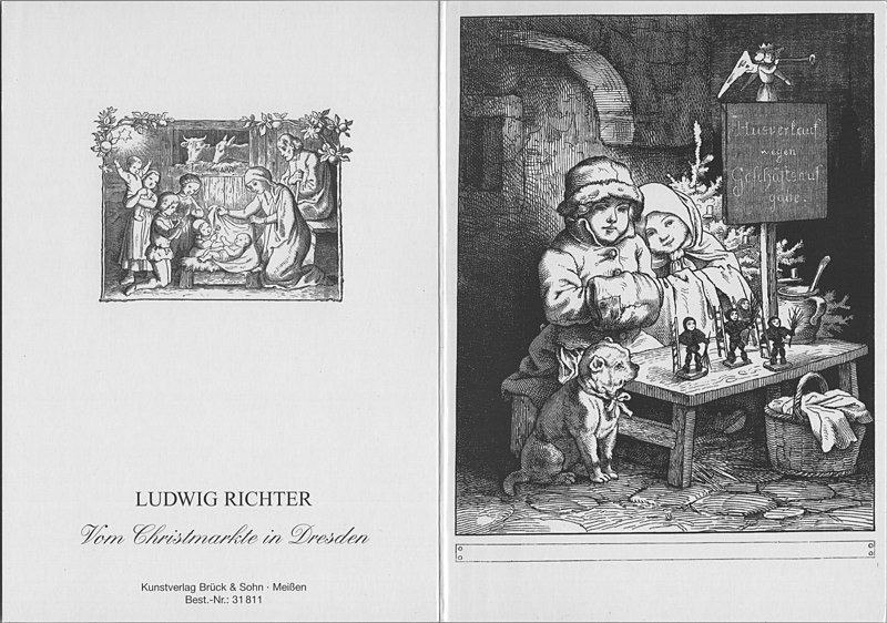 File:31811-Staatliche Kunstsammlungen-1996-Ludwig Richter "Vom Christmarkte in Dresden"-Brück & Sohn Kunstverlag.jpg