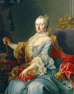 Mária Terézia, Martin van Meytens 1759-es munkája (Bécsi Képzőművészeti Akadémia)