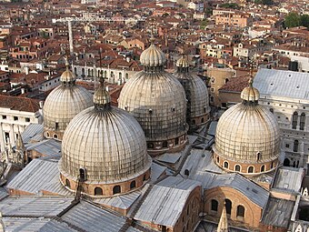 La basilique Saint-Marc à Venise.