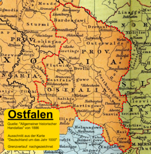 Ostfalen um das Jahr 1000