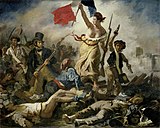 Eugène Delacroix, Liberty Leading the People, 1830, Louvre, Paris