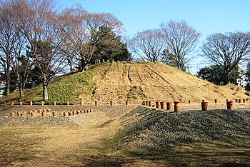 Noge-Ōtsuka-Kofuntumulus in Tokio aus dem 5. Jahrhundert