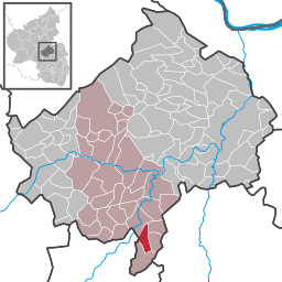 Läget för Reiffelbach i Landkreis Bad Kreuznach