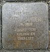 Stolperstein Emmerich Reeser Straße 4 Ruth Sander