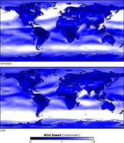 Wind speed