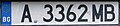 New EU license plate from Bulgaria (2007-)