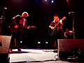 Elliott Murphy avec Olivier Durand et Melissa Cox à Rennes le 2 février 2020