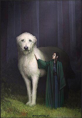 Huan et Lúthien.