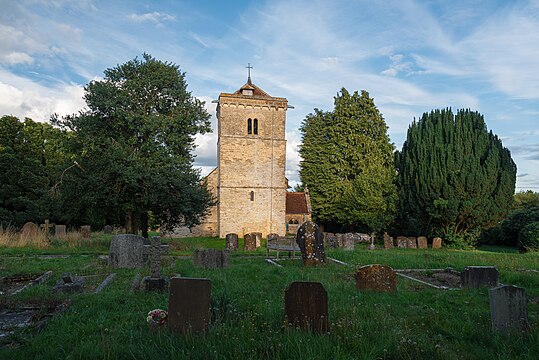 The Most Holy Trinity Church, Hinton-in-the-Hedges, 2023.