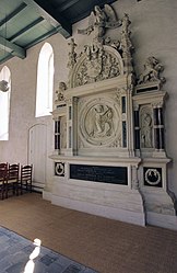 Hervormde kerk van Heumen, interieur. Gedenkteken voor Lodewijk en Hendrik