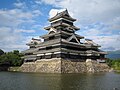 Het kasteel van Matsumoto, een Japans kasteel in de Nagano Prefectuur