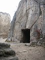 Cellar entrance, inner courtyard