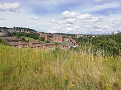 Vue sur La Docherie et la cité de l'Egalité.