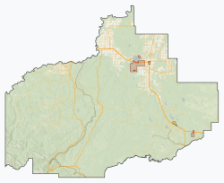 Grande Cache is located in M.D. of Greenview