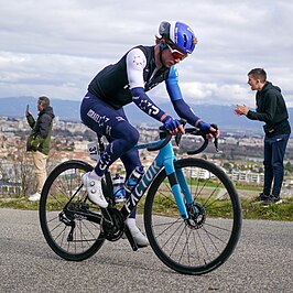 Hollyman tijdens de Ardèche Classic in 2024