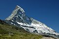 Zermatt, Valais'den Matterhorn