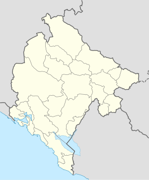 Bunga is located in Montenegro