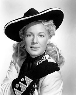 Hutton i Annie Get Your Gun (1950).