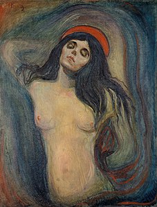 Edvard Munch La Madone