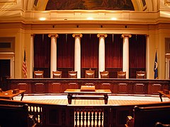 Supreme Court chamber