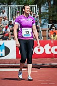 Sanna Kämäräinen Rang vierzehn mit 56,68 m