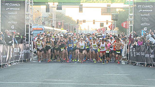 Start of Phoenix Marathon - 2013