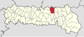 Location in Ialomița County