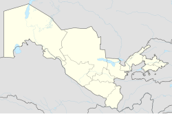 Qiziltepa is located in Uzbekistan